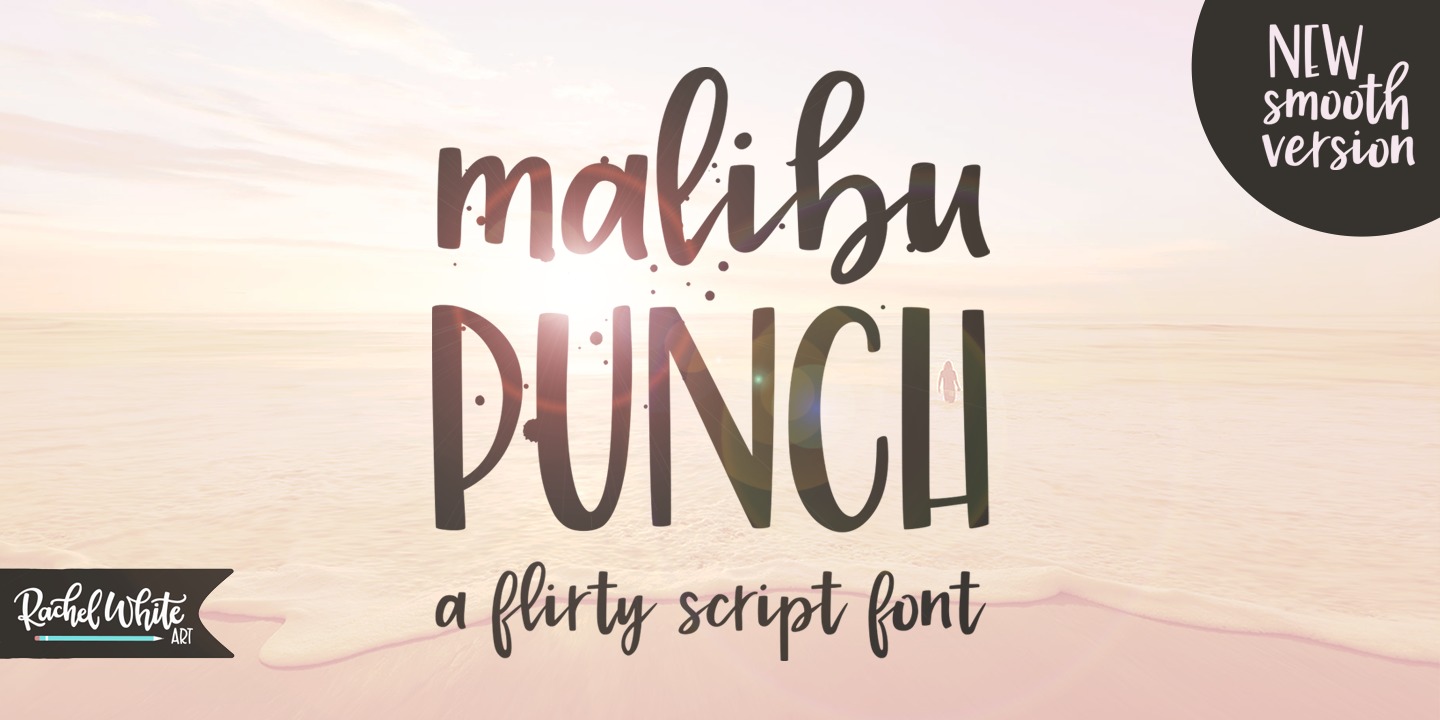 Font Malibu Punch